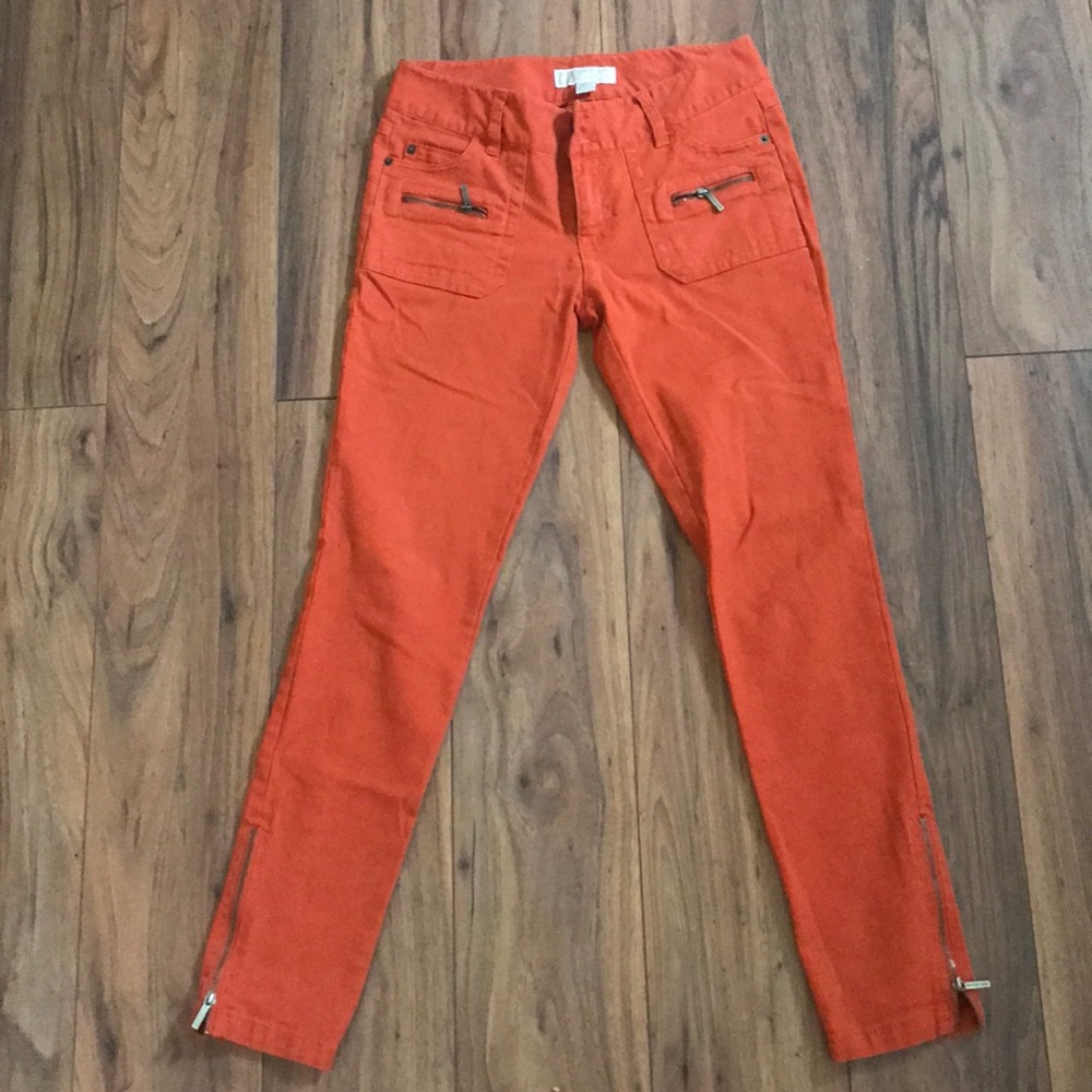 Orange MK jeans